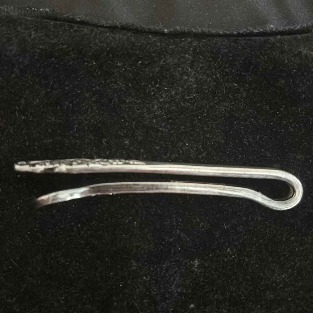 Vintage Silverware Pattern Moneyclip Evening Star by Comminity